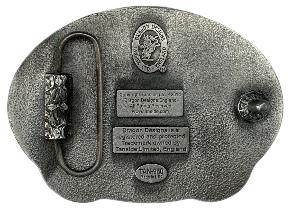 Tribal Celtic Design Belt Buckle